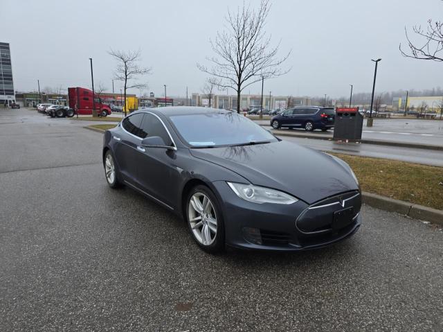 5YJSA1E14FF112906 - 2015 TESLA MODEL S Boz foto 1