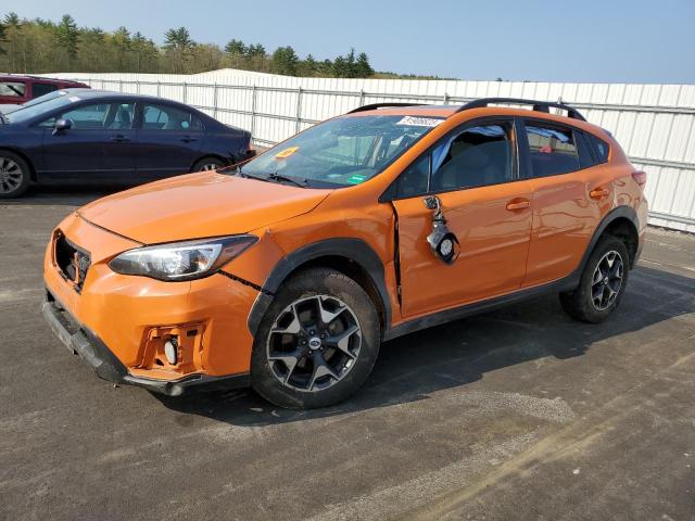 JF2GTACC0JH240879 - 2018 SUBARU CROSSTREK PREMIUM ORANGE photo 1