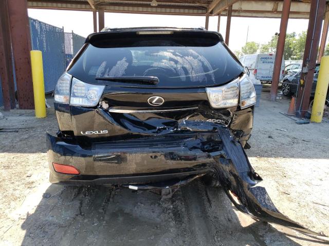 JTJGW31U182009075 - 2008 LEXUS RX 400H BLACK photo 6