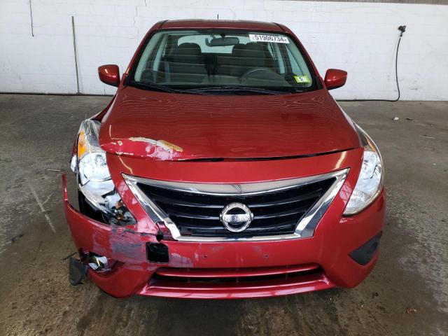 3N1CN7AP9JL884675 - 2018 NISSAN VERSA S RED photo 5