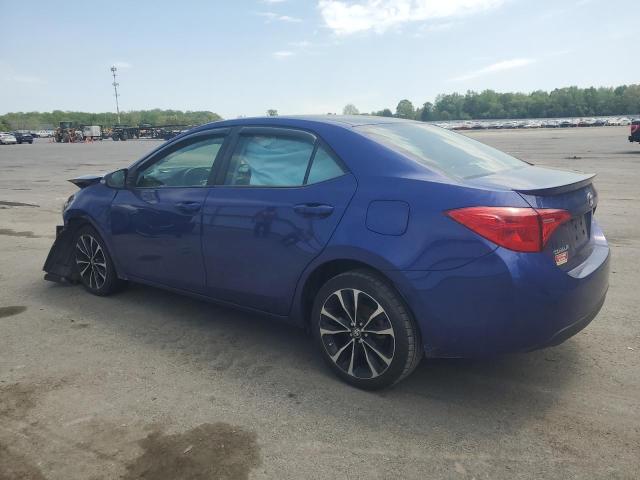 2T1BURHE8HC842295 - 2017 TOYOTA COROLLA L Azul foto 2