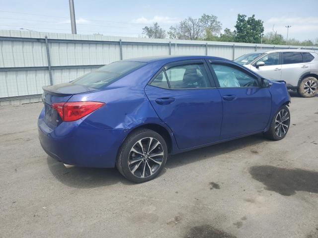 2T1BURHE8HC842295 - 2017 TOYOTA COROLLA L Azul foto 3