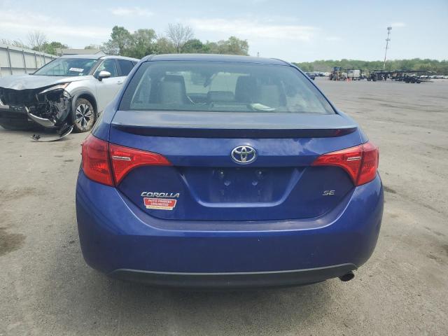 2T1BURHE8HC842295 - 2017 TOYOTA COROLLA L Azul foto 6