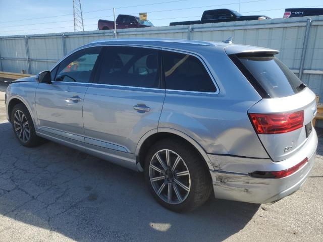 WA1VAAF71HD011987 - 2017 AUDI Q7 PRESTIGE SILVER photo 2