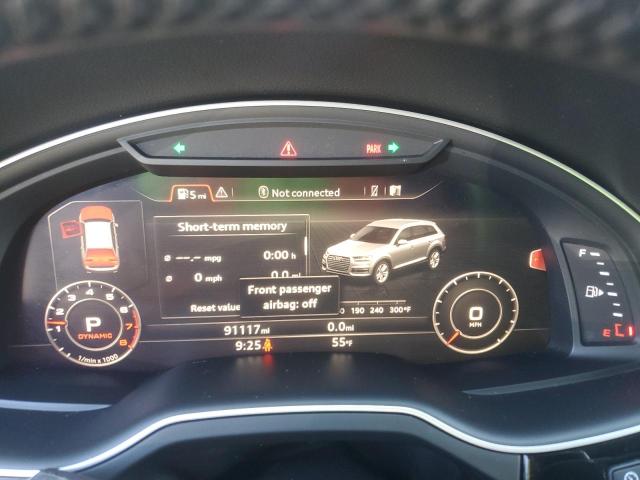 WA1VAAF71HD011987 - 2017 AUDI Q7 PRESTIGE SILVER photo 9