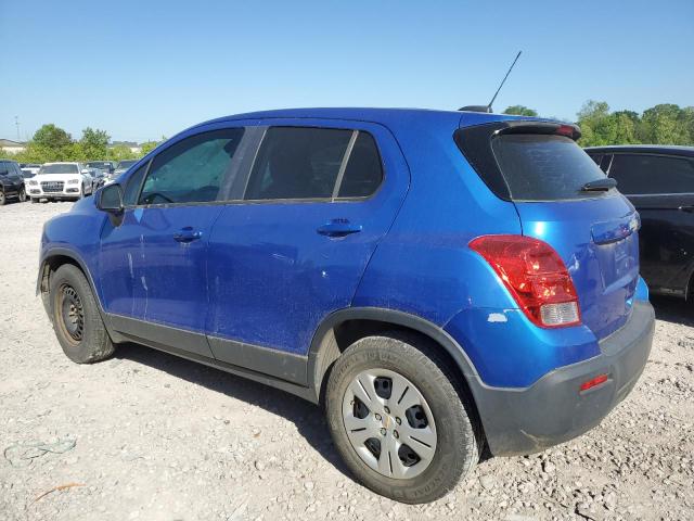 KL7CJKSB3FB211921 - 2015 CHEVROLET TRAX LS BLUE photo 2