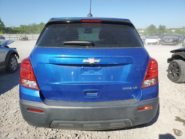 KL7CJKSB3FB211921 - 2015 CHEVROLET TRAX LS BLUE photo 6