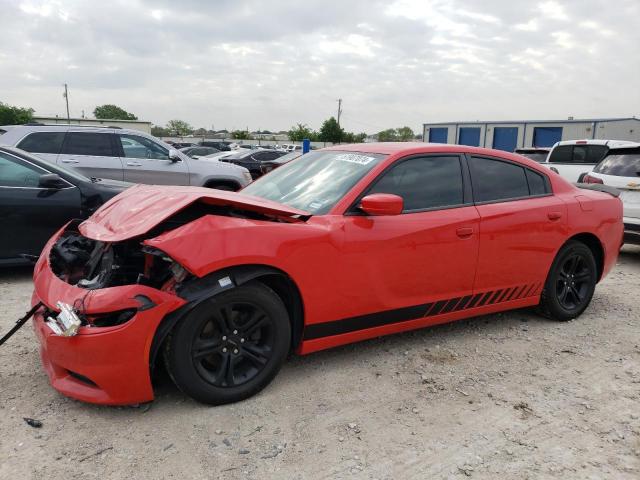 2C3CDXBG0JH169960 - 2018 DODGE CHARGER SXT RED photo 1