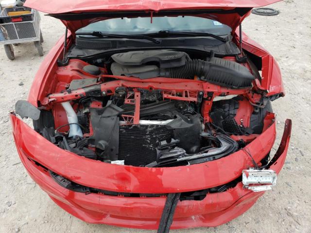 2C3CDXBG0JH169960 - 2018 DODGE CHARGER SXT RED photo 11