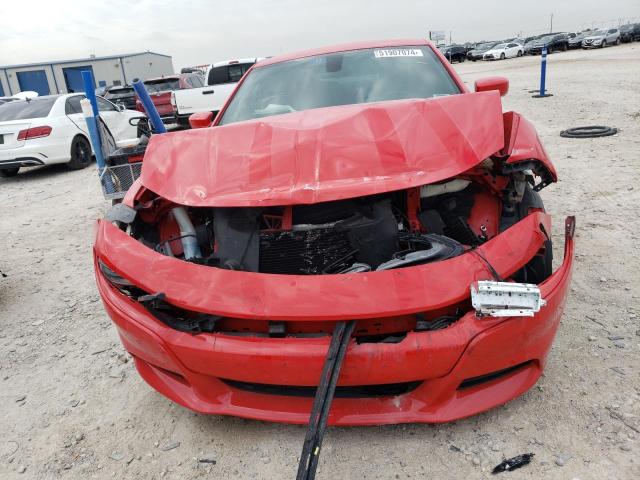 2C3CDXBG0JH169960 - 2018 DODGE CHARGER SXT RED photo 5