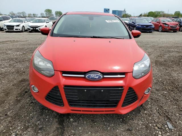 1FAHP3M23CL154822 - 2012 FORD FOCUS SEL RED photo 5