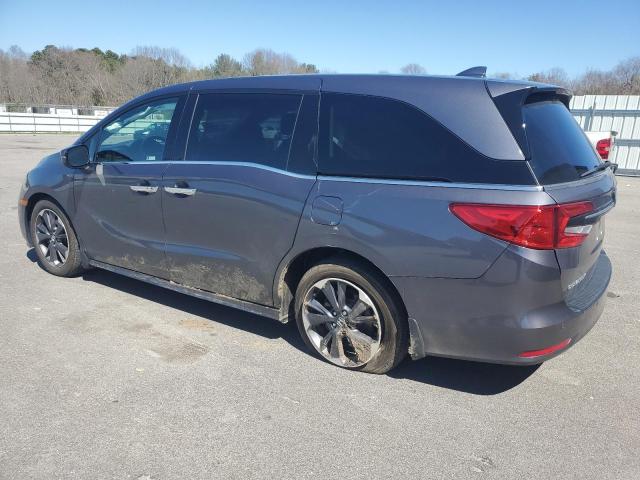 5FNRL6H99NB064051 - 2022 HONDA ODYSSEY ELITE GRAY photo 2