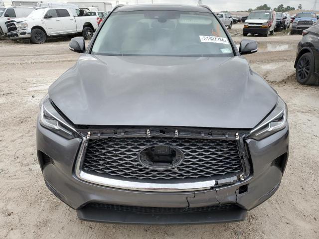 3PCAJ5BA6NF105705 - 2022 INFINITI QX50 LUXE GRAY photo 5