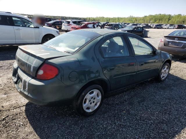 1P3ES46C0YD570397 - 2000 PLYMOUTH NEON BASE 绿色 照片 3