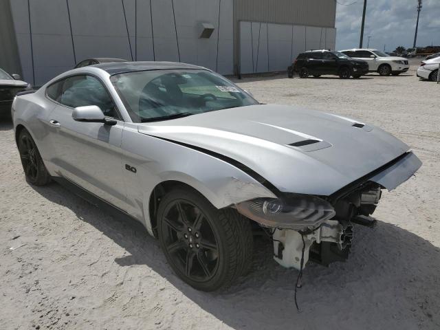 1FA6P8CF4J5162292 - 2018 FORD MUSTANG GT SILVER photo 4