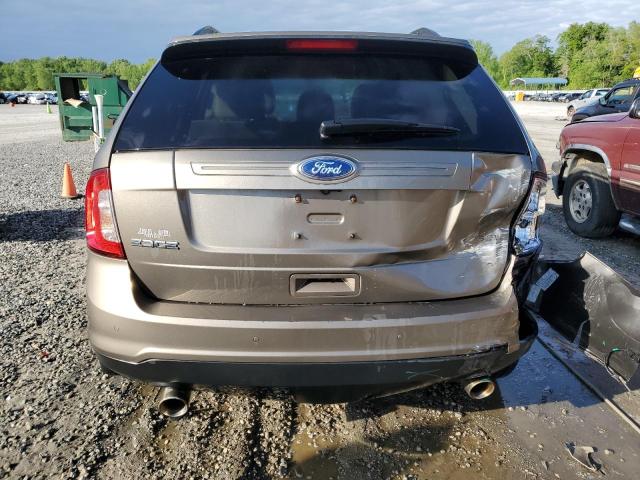 2FMDK3JC7DBC32827 - 2013 FORD EDGE SEL BEIGE photo 6