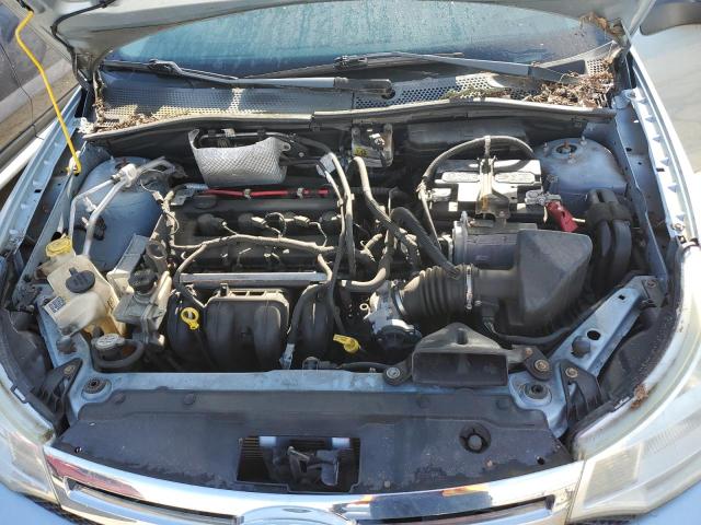 1FAHP34N58W286089 - 2008 FORD FOCUS S/SE SILVER photo 11