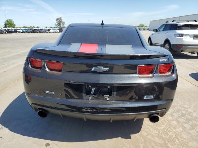 2G1FC1E33C9136524 - 2012 CHEVROLET CAMARO LT BLACK photo 6