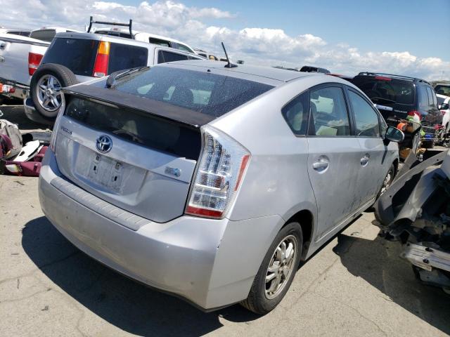 JTDKN3DU0A0142407 - 2010 TOYOTA PRIUS SILVER photo 3