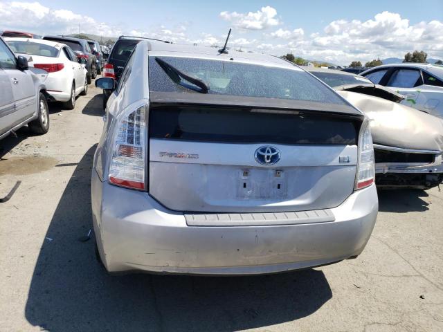 JTDKN3DU0A0142407 - 2010 TOYOTA PRIUS SILVER photo 6