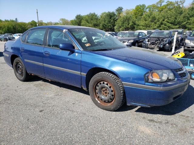 2G1WF52E649272314 - 2004 CHEVROLET IMPALA GRAY photo 4