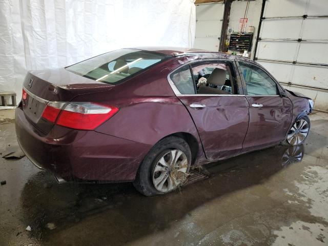 1HGCR2F33DA179734 - 2013 HONDA ACCORD LX BURGUNDY photo 3