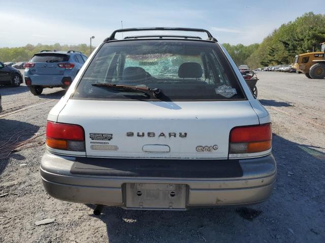 JF1GF4850VH812479 - 1997 SUBARU IMPREZA OUTBACK WHITE photo 6