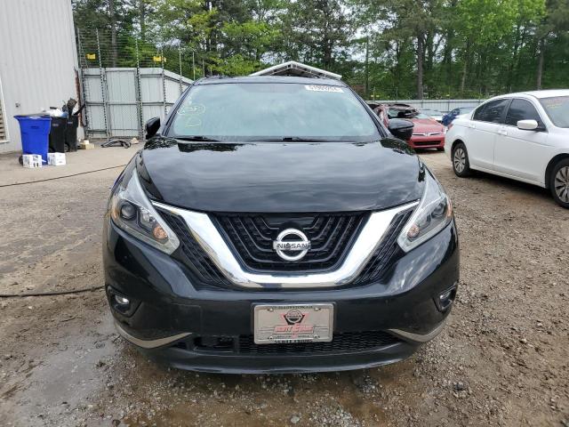 5N1AZ2MG1JN147666 - 2018 NISSAN MURANO S BLACK photo 5