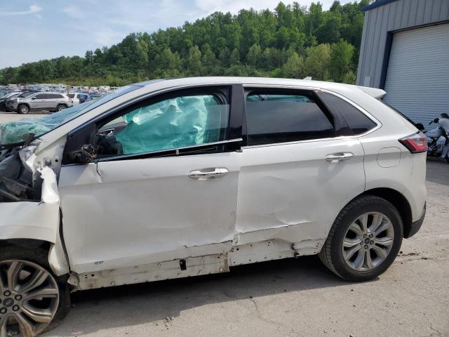 2FMPK4K92LBA94375 - 2020 FORD EDGE TITANIUM WHITE photo 10