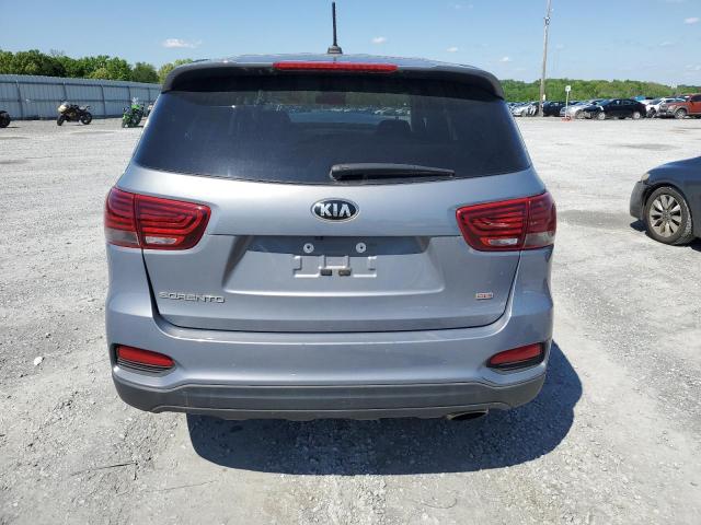 5XYPG4A32LG690603 - 2020 KIA SORENTO L GRAY photo 6