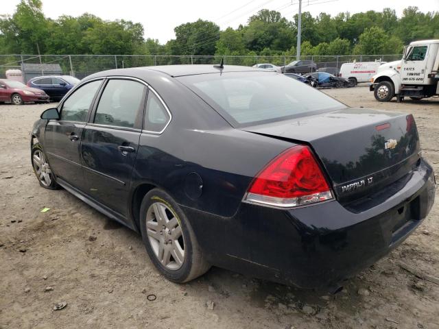 2G1WB5E37E1172857 - 2014 CHEVROLET IMPALA LIM LT BLACK photo 2