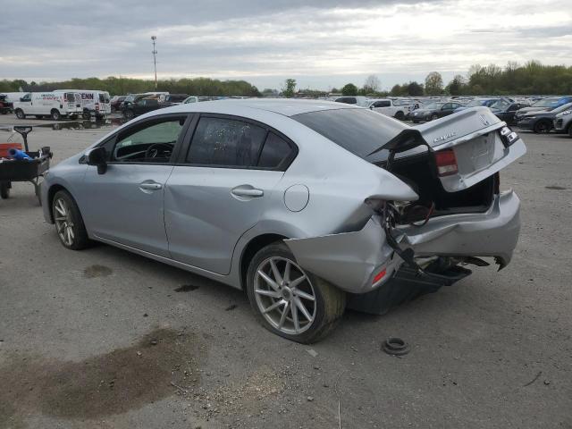 2HGFB2E50EH541834 - 2014 HONDA CIVIC LX GRAY photo 2