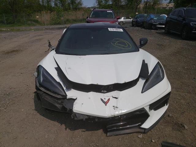 1G1YC2D4XM5102121 - 2021 CHEVROLET CORVETTE STINGRAY 3LT WHITE photo 5