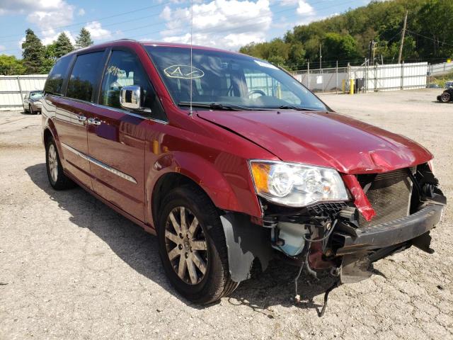 2A4RR8DG1BR749539 - 2011 CHRYSLER TOWN & COU TOURING L MAROON photo 1