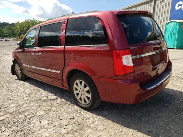 2A4RR8DG1BR749539 - 2011 CHRYSLER TOWN & COU TOURING L MAROON photo 3