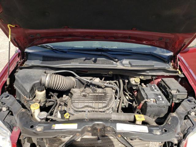 2A4RR8DG1BR749539 - 2011 CHRYSLER TOWN & COU TOURING L MAROON photo 7