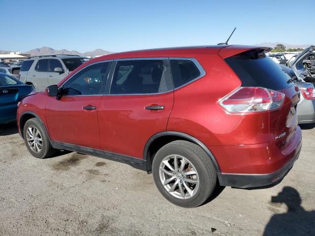 5N1AT2MT6GC798312 - 2016 NISSAN ROGUE S BURGUNDY photo 2