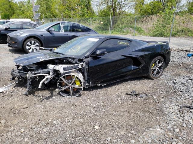 1G1YC2D41M5114657 - 2021 CHEVROLET CORVETTE STINGRAY 3LT BLACK photo 1