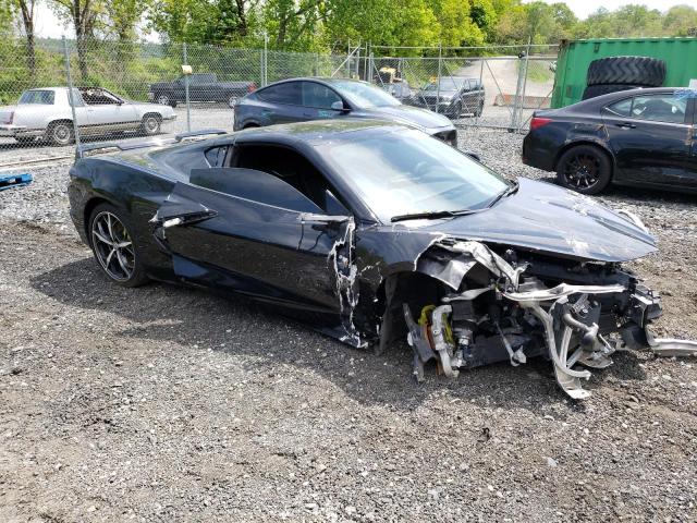 1G1YC2D41M5114657 - 2021 CHEVROLET CORVETTE STINGRAY 3LT BLACK photo 4