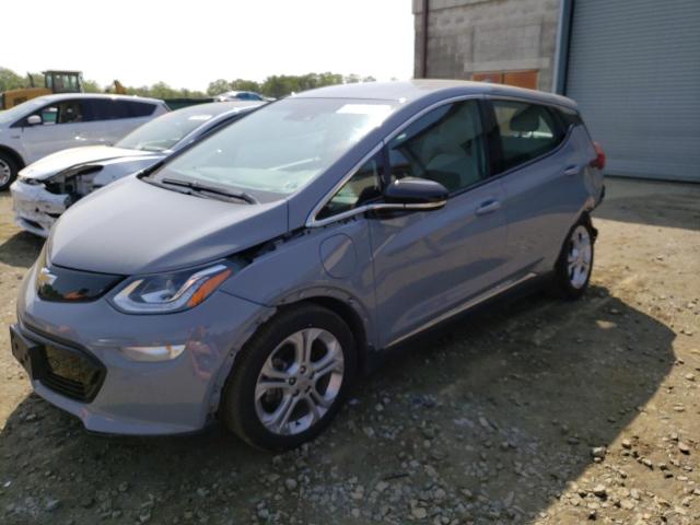 1G1FY6S01K4105976 - 2019 CHEVROLET BOLT EV LT GRAY photo 1