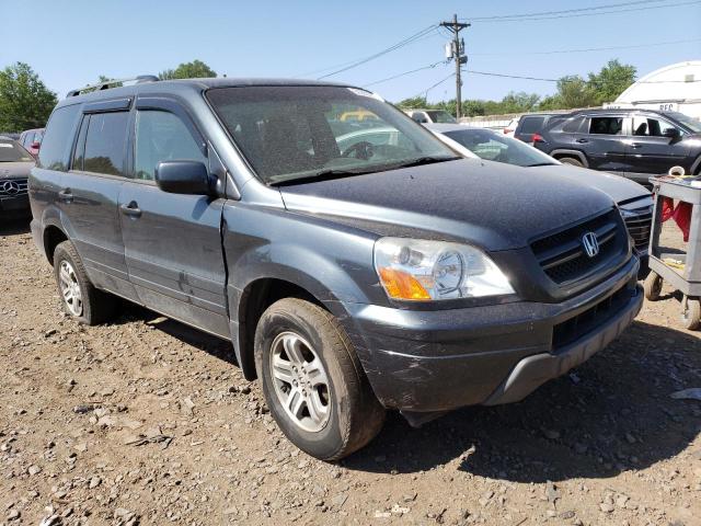 5FNYF184X5B065252 - 2005 HONDA PILOT EX TEAL photo 4