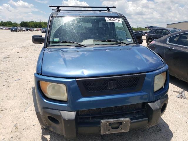 5J6YH28776L006436 - 2006 HONDA ELEMENT EX BLUE photo 5