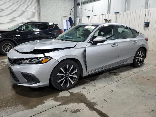 19XFL1H70NE001706 - 2022 HONDA CIVIC EXL SILVER photo 1