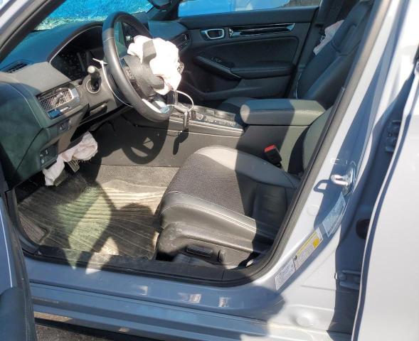 19XFL1H86PE001740 - 2023 HONDA CIVIC SPORT TOURING GRAY photo 7