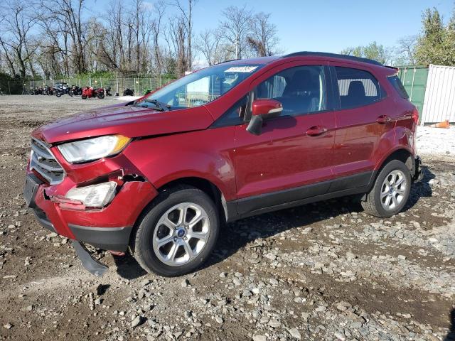 MAJ6P1UL2JC189482 - 2018 FORD ECOSPORT SE ბურგუნდია ფოტო 1