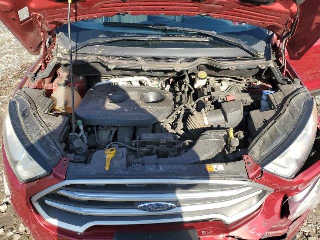 MAJ6P1UL2JC189482 - 2018 FORD ECOSPORT SE ბურგუნდია ფოტო 12