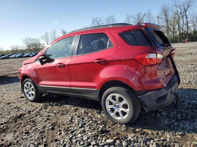 MAJ6P1UL2JC189482 - 2018 FORD ECOSPORT SE ბურგუნდია ფოტო 2