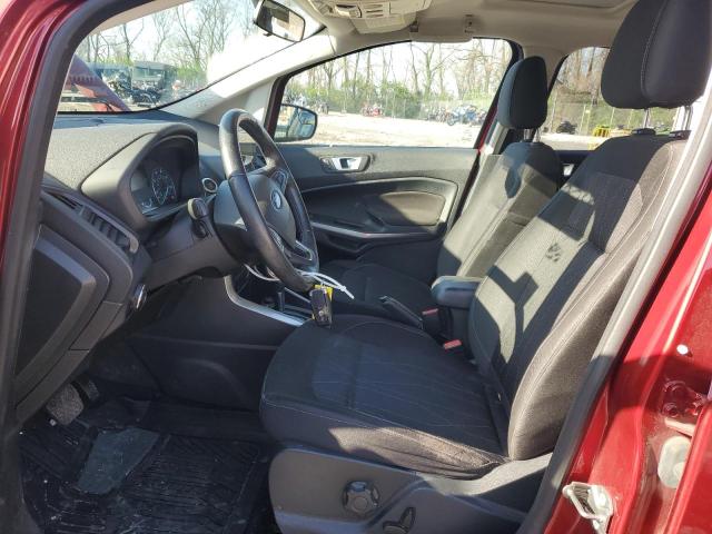 MAJ6P1UL2JC189482 - 2018 FORD ECOSPORT SE ბურგუნდია ფოტო 7