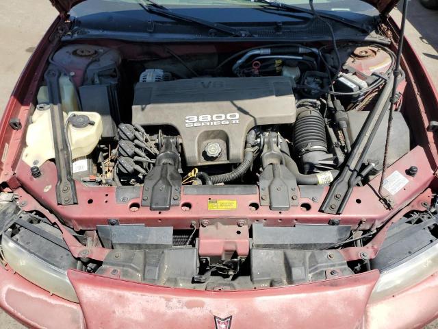 1G2WJ52KXVF236621 - 1997 PONTIAC GRAND PRIX SE 红色 照片 11