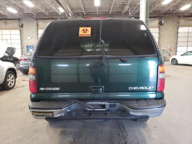 1GNEK13Z83J160195 - 2003 CHEVROLET TAHOE K1500 GREEN photo 6